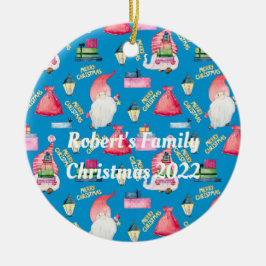 Gnome Personalisiert Keramik Ornament