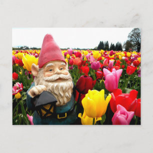 Gnome Petals Postkarte