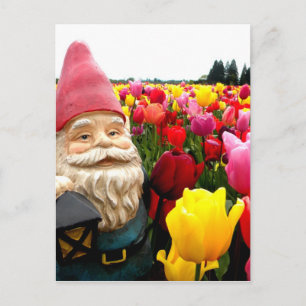 Gnome Petals Postkarte