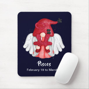 Gnome Pisces Astrologie Signatur Angel Maus Pad Mousepad
