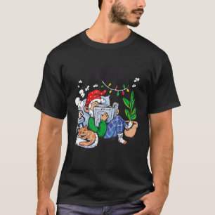 Gnome Place like Zuhause Book Reader Gnome No Plac T-Shirt