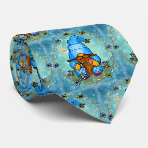 Gnome Playing Jacks Krawatte