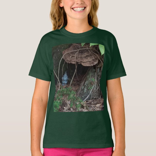 Gnome Pun Intended T-Shirt (Vorderseite)