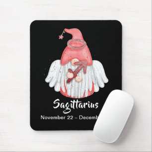 Gnome Sagittarius Astrologie Sign Angel Mousepad