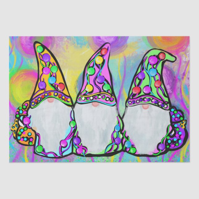 GNOME SEIDENPAPIER (Vorderseite)