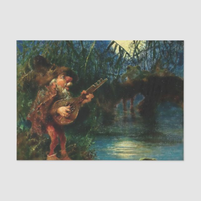 "Gnome Serenade" von Heinrich Schlitt Seidenpapier (Vorderseite)