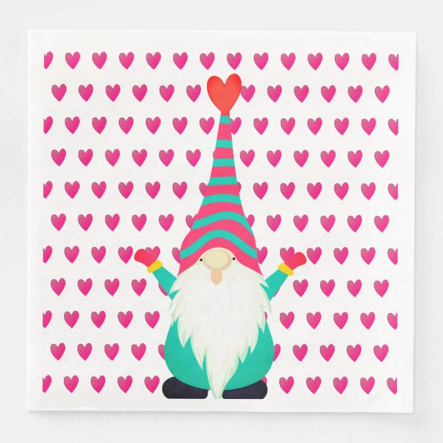 Gnome Serviette (Vorderseite)