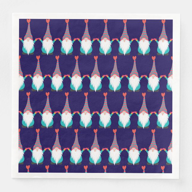 Gnome Serviette (Vorderseite)