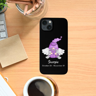 Gnome Skorpio Astrologie Signatur Engel iPhone 15 Hülle