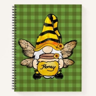 Gnome Sonnenblumenmärchen Notizbuch