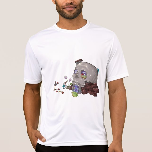 Gnome Sweet Zuhause T-Shirt (Vorderseite)