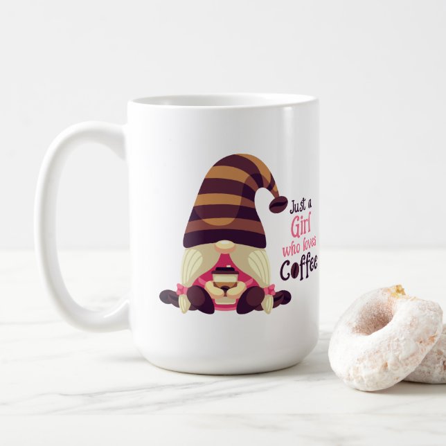 Gnome-Tasse Kaffeetasse (Mit Donut)