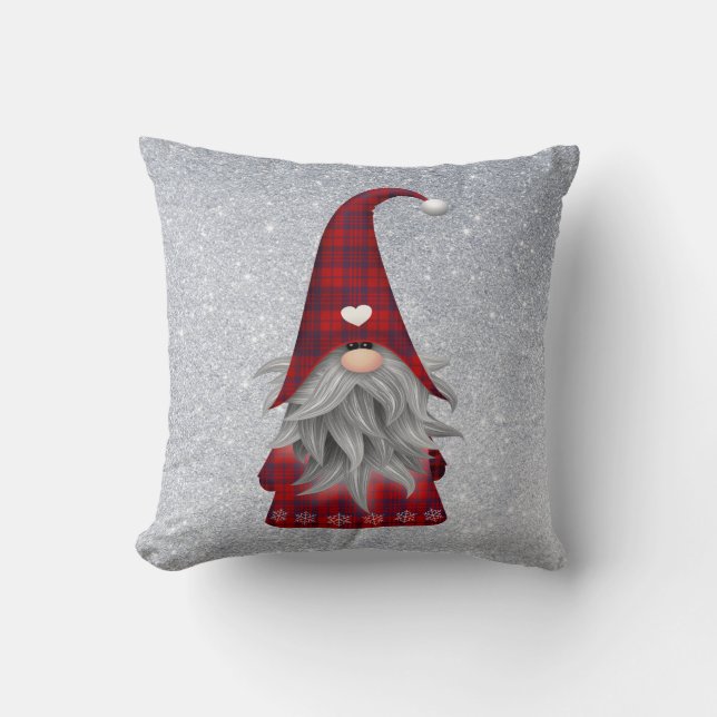 Gnome Throw Kissen (Vorderseite)