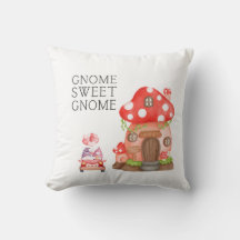 Gnome Throw Kissen