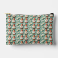 Gnome und Daisy Seamless Muster Garden Design