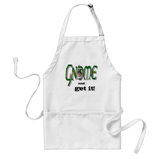 Gnome und erhalten es! Schürze (Vorne)