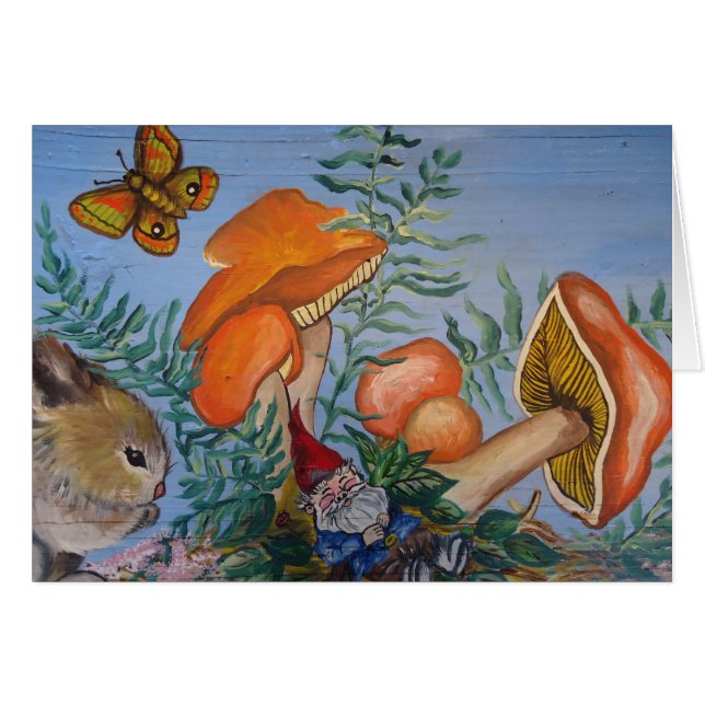 Gnome und Mushrrooms (Vorderseite (Horizontal))