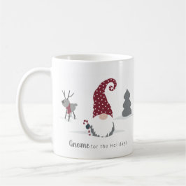 Gnome und Rentiere skandinavisches Tomte-Design Kaffeetasse