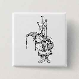 Gnome und seine Bagpipe Button