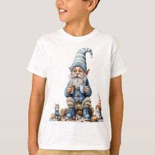 Gnome und Wintersaison T-Shirt