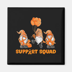 Gnome Unterstützergruppe MS Bewusstsein Orange Ban Magnet