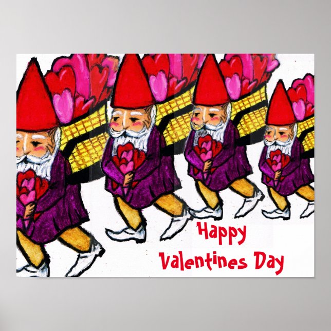GNOME VALENTINE MÄRZ Poster (Vorne)