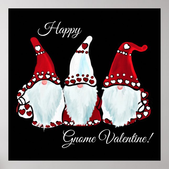Gnome Valentine Poster (Vorne)