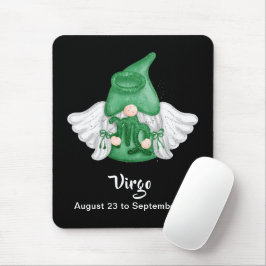Gnome Virgo Astrologie Signatur Angel Maus Pad Mousepad