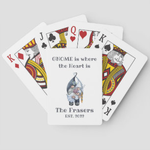 Gnome Wedding Classic Playing Cards Spielkarten