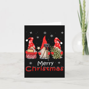 Gnome Weihnachten für Frauen Männer - Nomaden X Karte