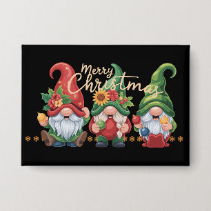 Gnome Weihnachten Gnomes Frohe Weihnachten Weihnac Button