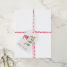 Gnome Weihnachtsgeschenke Tags