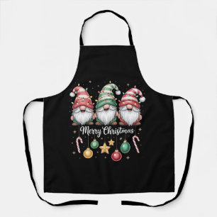 Gnome Weihnachtslicht Familie Gnom Weihnachten pas Schürze