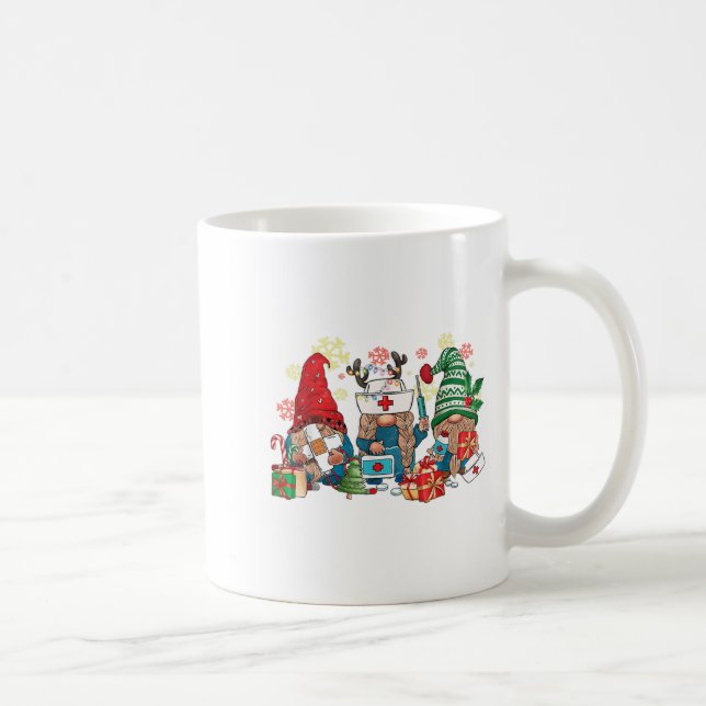 Gnome Weihnachtsmänner Männer Frauen Weihnachten W Kaffeetasse (Rechts)