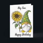 GNOME WÜNSCHT SON EINEN "GLÜCKLICHEN 40." GEBURTST KARTE<br><div class="desc">GLÜCKLICH BIRTHDAY KARTE VON EINEM COOLEN GNOME FÜR EINEN GROSSEN SOHN UND SIE KÖNNEN SON ZU "JEMAND" UND DAS Tor ZU JEDEM ALTER!! ICH MACHE MEHR DAHER.</div>