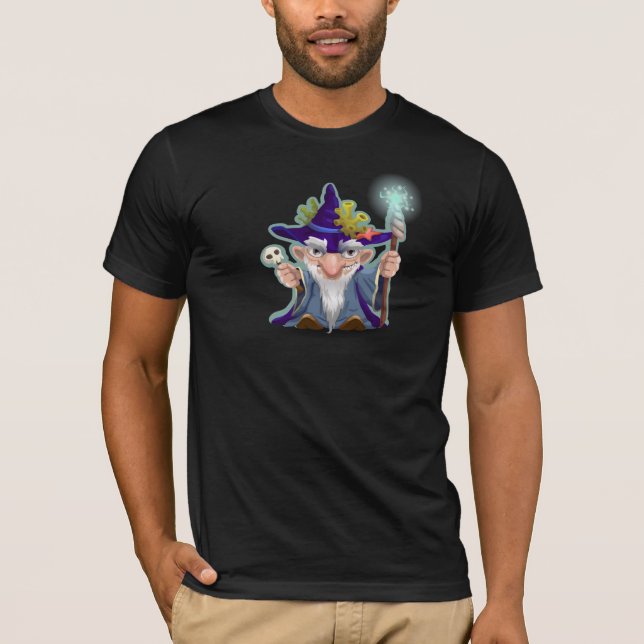 Gnome-Zauberer-T - Shirt (Vorderseite)