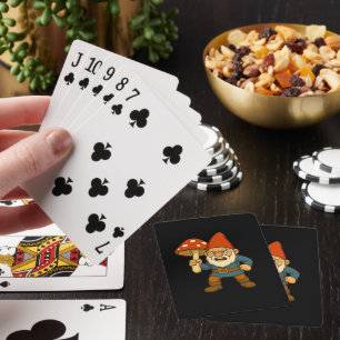 Gnomeman Pilz Krieger Spielkarten