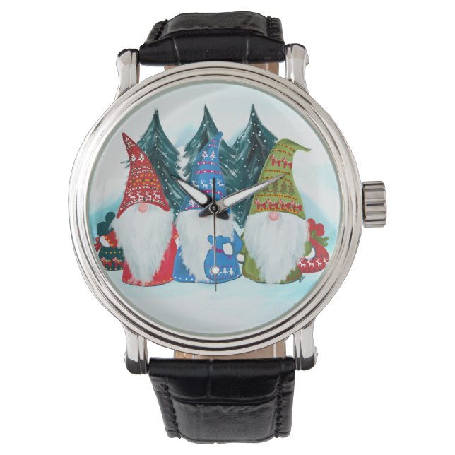 GNOMES ARMBANDUHR (Vorderseite)