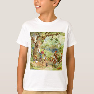 Gnomes, Elfe und Feen im magischen Wald T-Shirt