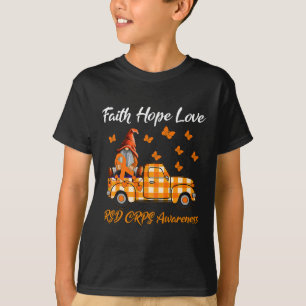 Gnomes Faith Hope Liebe Rsd Crps Bewusstsein T-Shirt