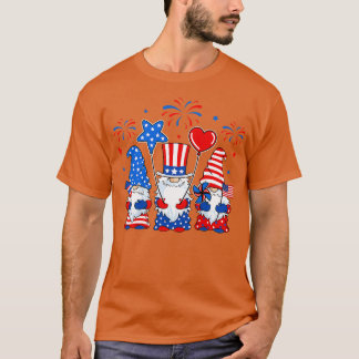 Gnomes feiern Unabhängigkeitstag 4. Juli Pa T-Shirt