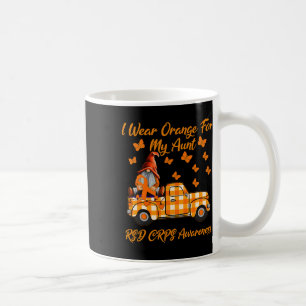 Gnomes Ich trage Orange für meine Tante Rsd Crps A Kaffeetasse