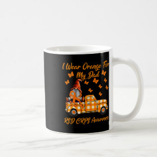 Gnomes Ich trage Orange für meinen Vater Rsd Crps Kaffeetasse