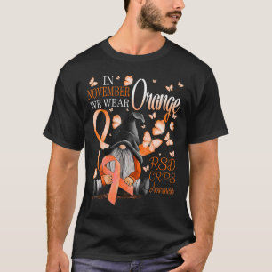 Gnomes im November Wir tragen Orange Crps Bewussts T-Shirt