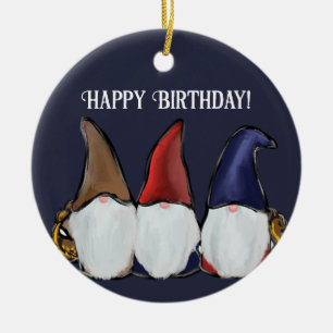 GNOMES          KERAMIK ORNAMENT