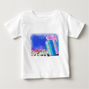 Gnomes mit Weihnachtsgeschenk Baby T - Shirt für I