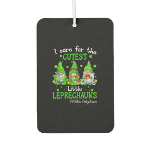 Gnomes Mother Baby Nurse St Patrick's Day Leprecha Autolufterfrischer