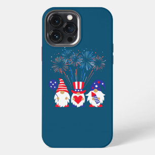 Gnomes Patriotic American Flag Gnomes 4. Juli iPhone 13 Pro Max Hülle