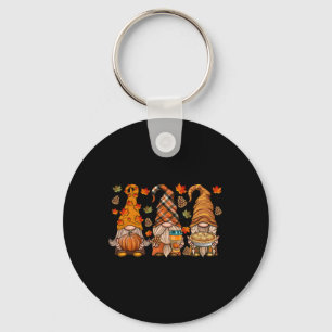 Gnomes Pumpkin Gewürzkaffee Latte Herbst Herbst al Schlüsselanhänger