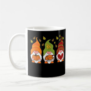 Gnomes Pumpkin Türkei Erntedank Day Niedlich Fall Kaffeetasse